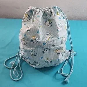 NWOT Rare Hello Kitty Angel Drawstring Backpack RARE Sanrio Hello Kitty Angel Backpack | Mercari main image 3
